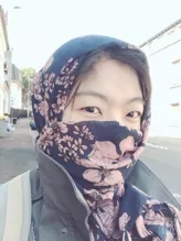 自制“口罩”。(作者供圖)