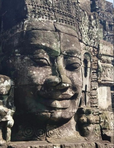 　柬埔寨景點(diǎn)吳哥窟。受訪者供圖