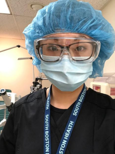 徐濛濛醫(yī)生。(受訪者供圖)