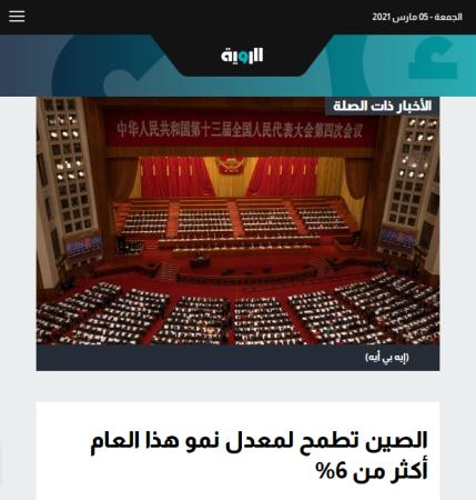 中東各國關(guān)注兩會(huì)開幕 聚焦中國經(jīng)濟(jì)發(fā)展