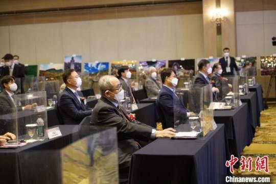 當?shù)貢r間27日，“2021年中韓友好城市論壇”在韓國大邱舉行?！⑿?攝