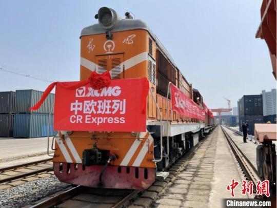 2022年上半年徐州中歐班列開(kāi)行量同比增長(zhǎng)91.7%