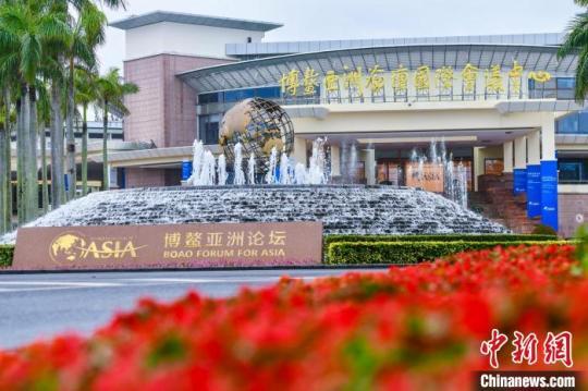 3月27日，博鰲亞洲論壇2023年年會各項工作準備就緒?！●樤骑w 攝