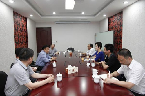 顧伯銘一行拜訪圣歐集團(中國)有限公司