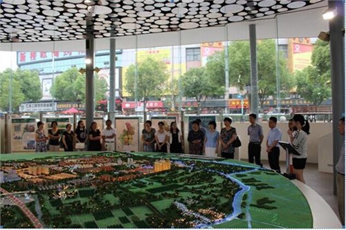 吳中區(qū)城區(qū)組織赴江陰新橋鎮(zhèn)學習考察社區(qū)僑務工作