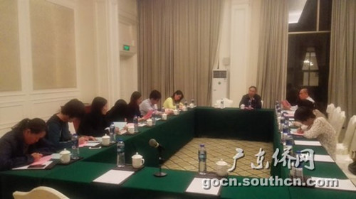 中國僑網(wǎng)廣東省僑辦林琳副主任與中央媒體記者們座談交流