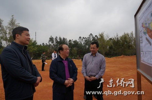 中國僑網(wǎng)到大槐工業(yè)園區(qū)實地調(diào)研