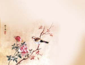 中國僑網(wǎng)顧呂鴻沈繡作品——《花鳥》(中國江蘇網(wǎng))