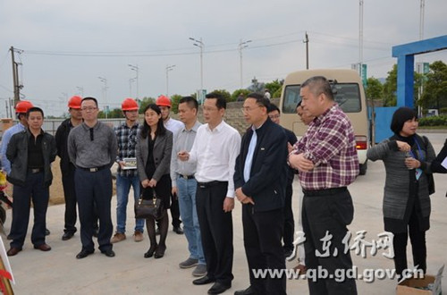 中國(guó)僑網(wǎng)現(xiàn)場(chǎng)考察大旺華僑農(nóng)場(chǎng)危房改造新開工項(xiàng)目建設(shè)情況