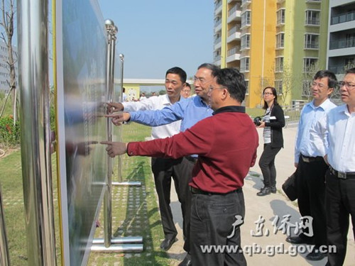 中國僑網(wǎng)視察潼湖華僑農(nóng)場危房改造集中統(tǒng)建項(xiàng)目