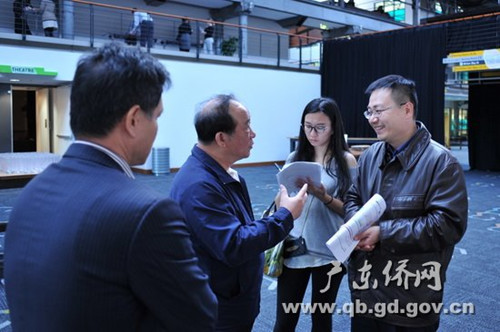 中國(guó)僑網(wǎng)考察澳洲科技園