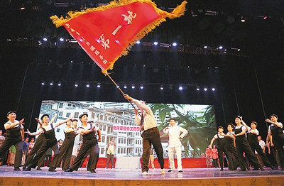 舞臺劇《赤子豐碑》演出劇照