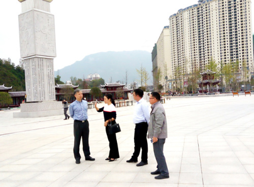 貴州省外事辦主任陳力赴印江縣考察書法文化藝術(shù)節(jié)籌備情況