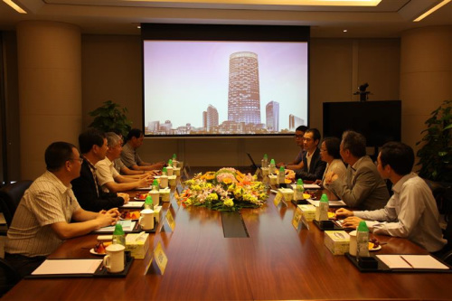 青海省僑辦郭根旺一行與雅居樂集團控股有限公司高層人士會談