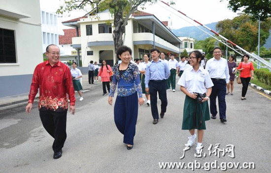 看望檳城韓江三校師生