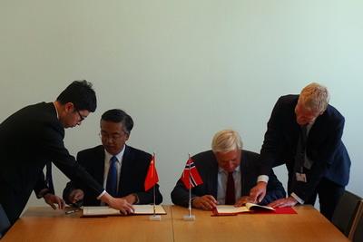 中國僑網(中國駐挪威大使館網站圖片)