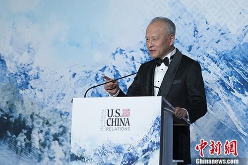 中國(guó)僑網(wǎng)資料圖:中國(guó)駐美大使崔天凱。中新社記者 廖攀 攝