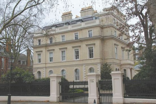 圖為王健林買的新豪宅。黃培昭攝