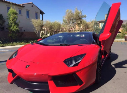 年僅20歲的中國留學生李同學,今年購入一輛意大利經(jīng)典跑車蘭博基尼大牛特定版Aventador