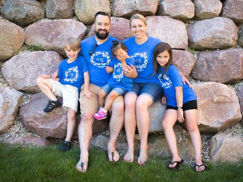 沃特森一家。(美國《僑報》)