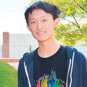 華裔學(xué)生張麥可。(美國(guó)《僑報(bào)》)