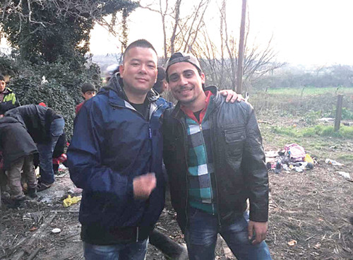 3月中旬,在希臘華人志愿者團(tuán)隊(duì)先后5