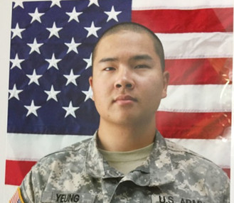 楊鎮(zhèn)寧在生日前兩天中槍而死。(美國《世界日報》/俞姝含