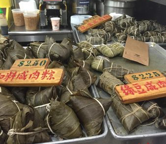 端午節(jié)前華埠粽子飄香。