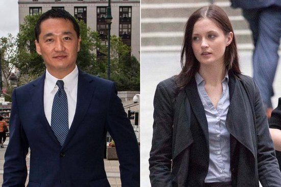 魏天冰和前女下屬布梵格。(美國中文網(wǎng)資料圖)