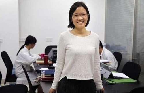 獲得2016年聯(lián)合國教科文組織“世界最具潛力女科學家獎”的85后博士后應佚倫(圖片來源網絡)