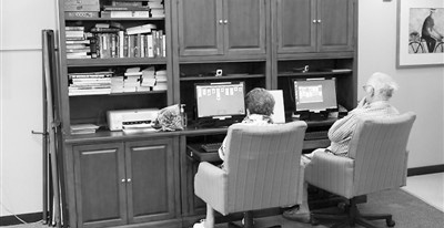 美國(guó)養(yǎng)老院內(nèi)景