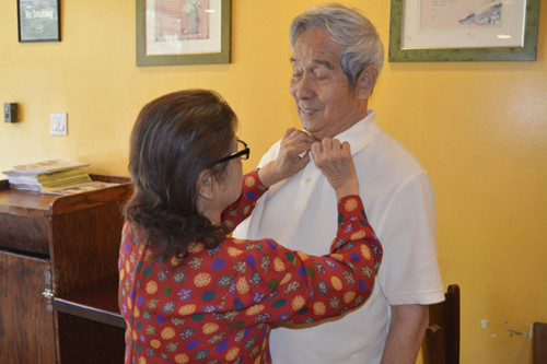 兩人相處哲學是“年紀大了沒什么好爭,爭了又得到什么?”(美國《世界日報》/俞姝含