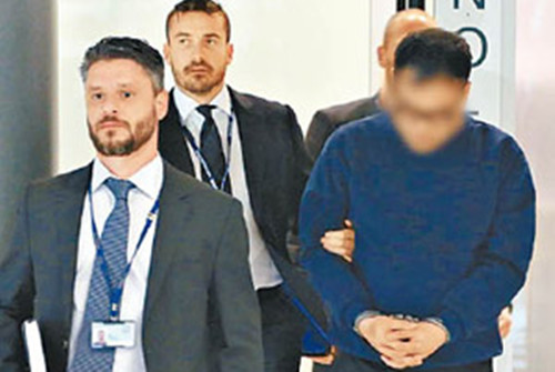 被捕疑犯何銘思(香港《東方日報(bào)》網(wǎng)站)