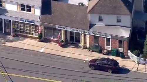 發(fā)生槍案的街道。(美國中文網(wǎng))