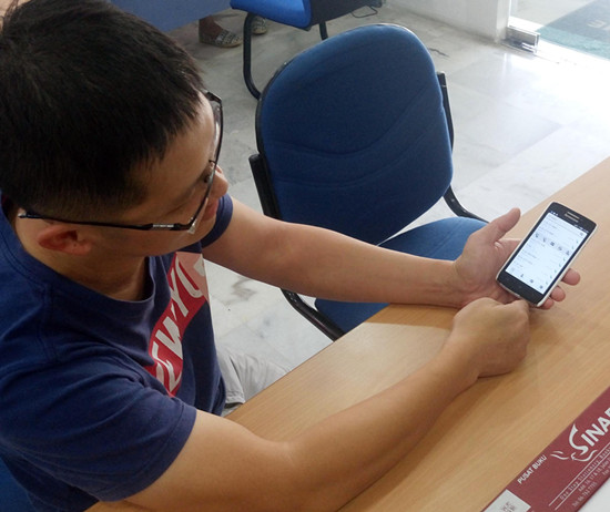 姚祥健慶幸機智,沒有掉入電話詐騙陷阱。(圖片來源:馬來西亞《星洲日報》)