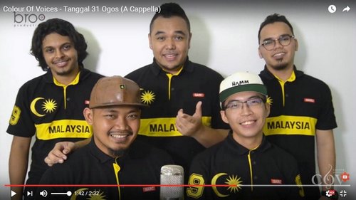 “音之彩”配合國(guó)慶錄制的愛(ài)國(guó)曲“Tanggal