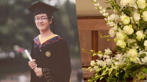 紀(jì)欣然生前是南加州大學(xué)留學(xué)生。(美國(guó)《僑報(bào)》