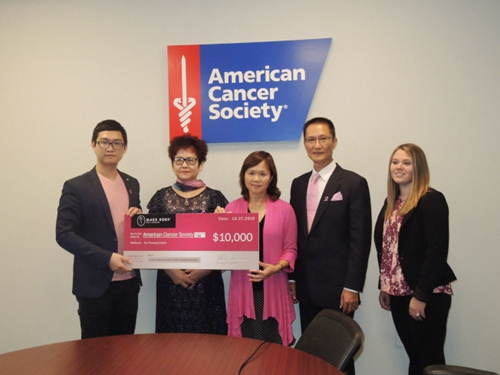 美華防癌協(xié)會(huì)于27日收到由馬克寶迪(Make