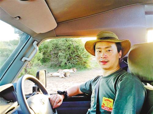 星巴在巡邏途中