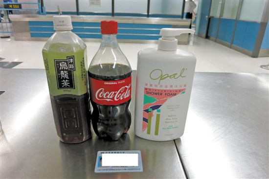 海關查獲走私止咳水