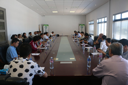 中國僑網(wǎng)座談會現(xiàn)場