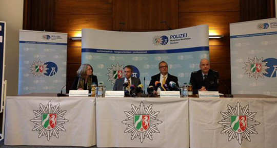 中國僑網德國波鴻警方6日召開新聞發(fā)布會(網頁截圖)