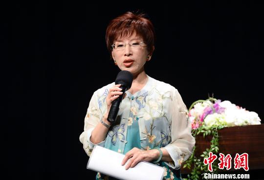 中國僑網(wǎng)洪秀柱 資料圖 劉震 攝