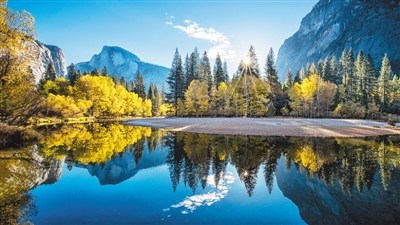 中國僑網(wǎng)圖為美國國家公園一景。 資料圖片