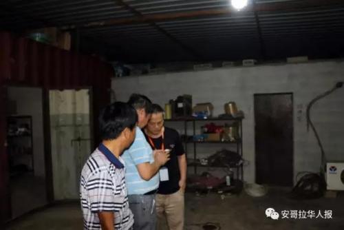 中國僑網(wǎng)Kikuxi安防協(xié)會張篩明趕到事發(fā)磚廠了解情況