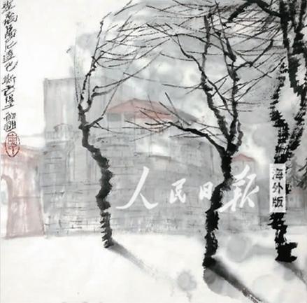 中國僑網佛羅倫薩風景寫生 周利明作