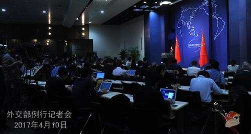 中國僑網(wǎng)外交部例行記者會(huì) (來源:外交部網(wǎng)站)