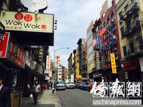 中國(guó)僑網(wǎng)華埠重劃方案的關(guān)鍵是如何劃出邊界。(美國(guó)《僑報(bào)》/林菁 攝)