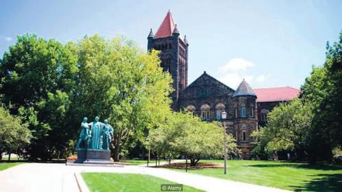 中國(guó)僑網(wǎng)美國(guó)伊利諾伊大學(xué)厄巴納-香檳分校。(美國(guó)《僑報(bào)》/網(wǎng)絡(luò)圖)