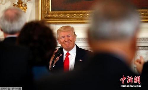 中國僑網(wǎng)資料圖:特朗普